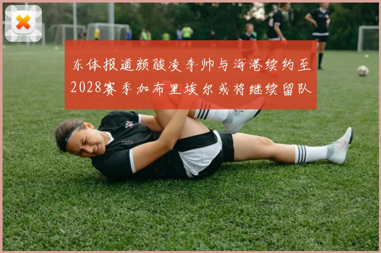 东体报道颜骏凌李帅与海港续约至2028赛季加布里埃尔或将继续留队