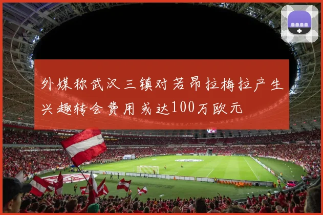 外媒称武汉三镇对若昂拉梅拉产生兴趣转会费用或达100万欧元